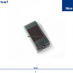 Transmitator wireless cu panou solar pentru bordura sensibila Nice Tcw2